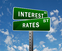 Interest Rate Sign Pic
